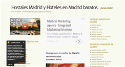 Desktop Screenshot of hotelesenmadridbaratos.com